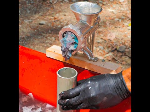 Camping fire starter and stove made out from recycle materials🔥