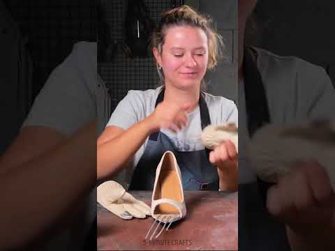 Transforming Gloves into Stylish Footwear! 🧤