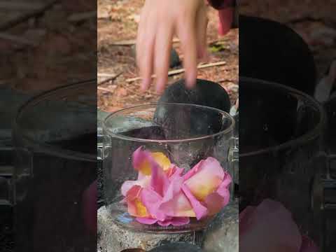 Ancient way to natural beauty 👄 So Relaxing 💟 #shorts #beauty #DIY #natural