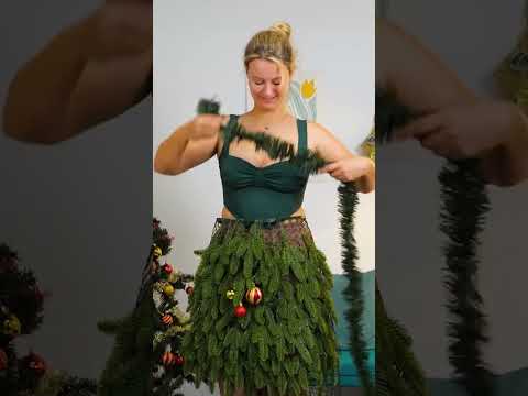 Brilliant idea for Christmas dress and party makeup #shorts #diy