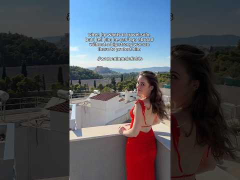 solo female traveler forever! 💅🌍 #solofemaletraveler #womeninmalefields