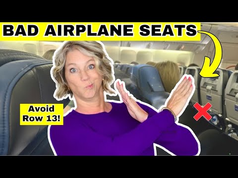 Do Not Sit in Bad Airplane Seats in 2025