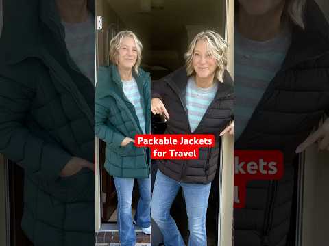 Travel Jackets That are Packable With Backpack Straps #traveltips