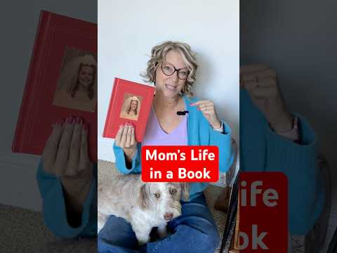 Gift Idea: a Book of Your Mom’s Life #holidaywithyoutube