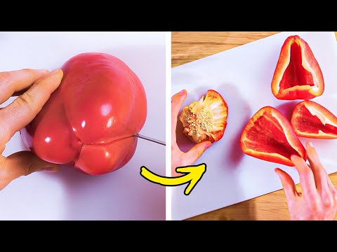 Easy Cutting and Peeling Techniques for Fruits, Vegetables, and Other Products