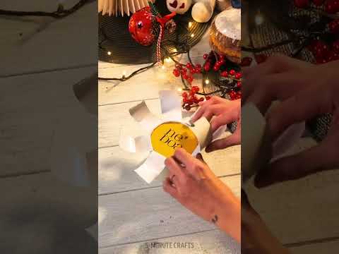 Magical Christmas cylindrical box package🎁