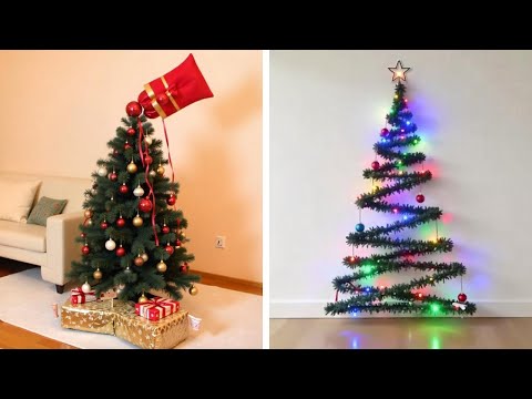 Christmas Decor ideas for your Inspiration. Xmas Tree projects you've never Seen Before