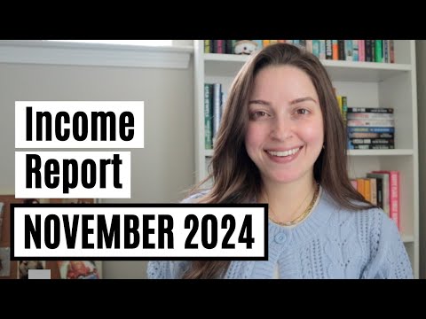 November 2024 Income Report | YouTube, Etsy, Credit Cards, Bonuses, and (High) Business Expenses