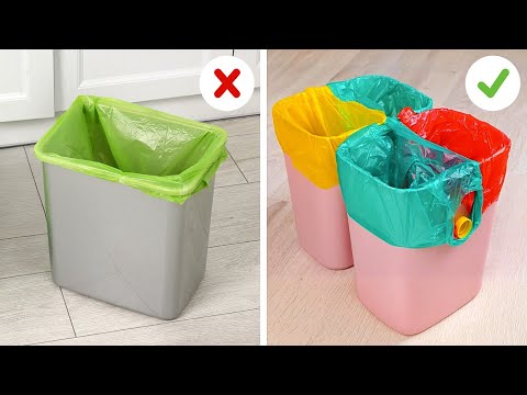 Sort your Waste! Recycling ideas for Different types of Trash