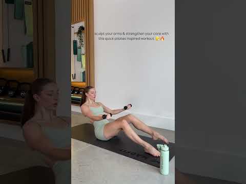 sculpt your arms & strengthen your core with THIS WORKOUT!