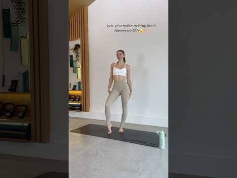 pov: you realize training like a dancer is HARD!