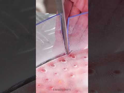 She turned caviar into luxurious glass table 🧡