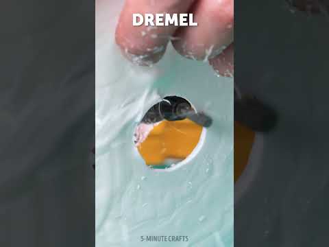 DIY shower head made from a kettle heating element 🚿