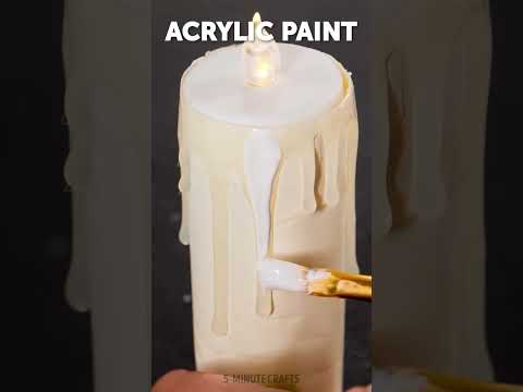 How to craft floating candles for your party! 🕯️