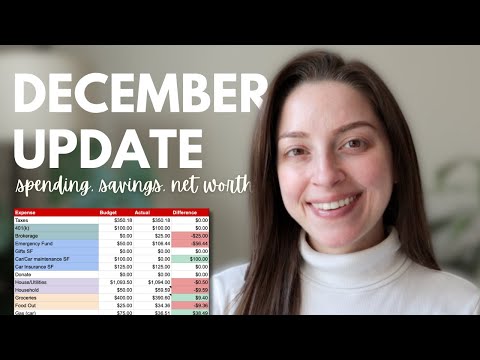 December 2024 Finance Update | How Much I Spent, My Savings, My Net Worth