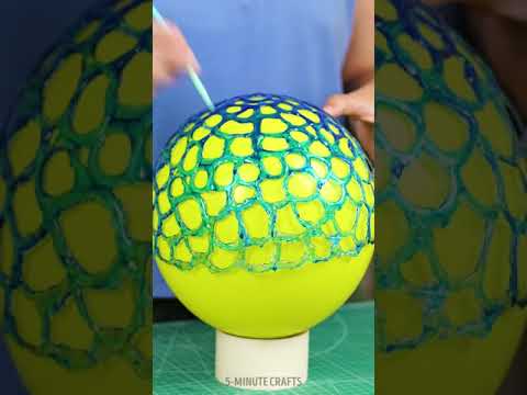 Night light made of epoxy resin and fabric💡 So fabulous😍🧡