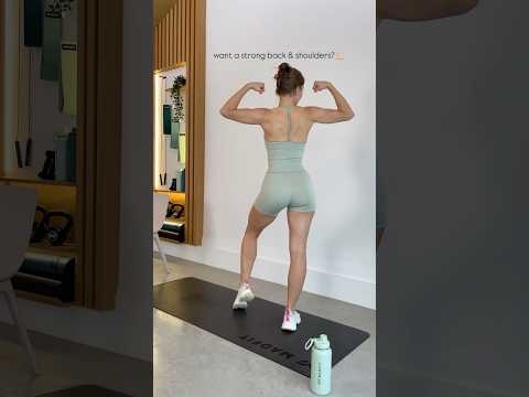 want a strong back and shoulders? DO THIS!