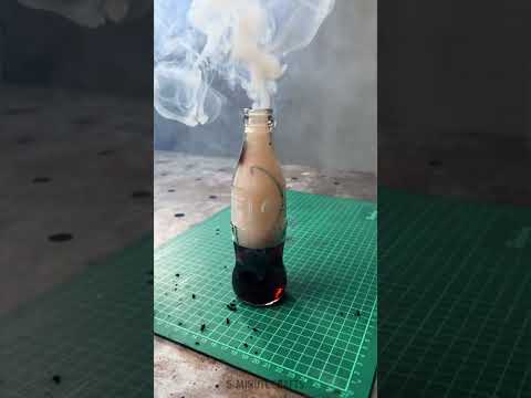 Firework + Cola: What will happen? 💣🥤