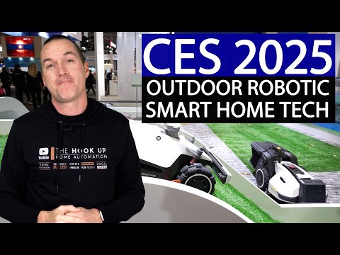 CES 2025 Outdoor Smart Home Tech  – Pool Robots and Robot Lawn Mowers