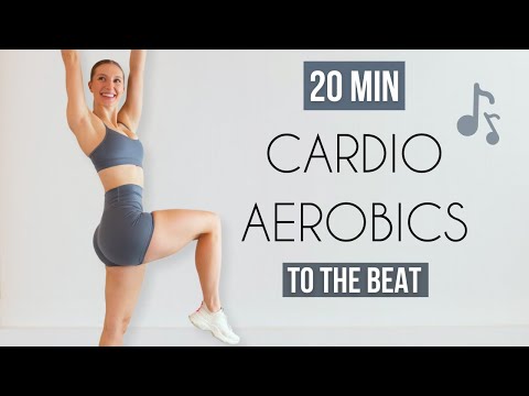20 MIN CARDIO AEROBICS WORKOUT – Move To The Beat (All Standing, Low Impact)