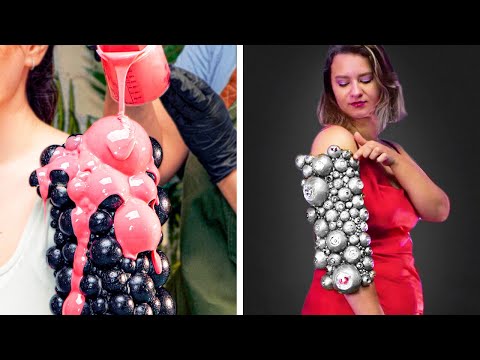 Shoulder accessory creation! Elegant Jewelries made from Cheap materials