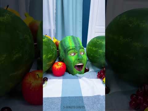Watermelon Paint Prank #shorts
