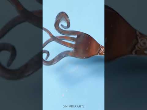 How to turn just a fork into an adorable gift🎁