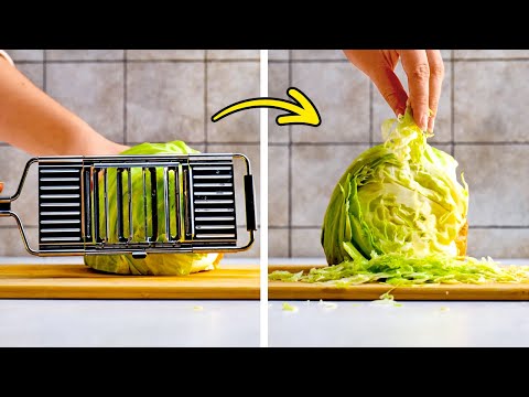 Unexpectedly Easy Ways to Cut & Peel Foods! 🔪