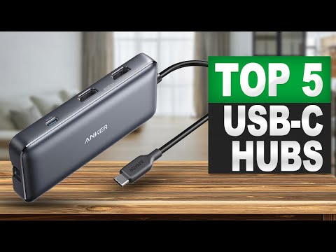 Top 5 BEST USB-C Hubs in (2025) – Watch Before Buying