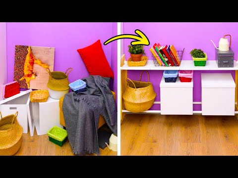 🛋️ Space-Saving Organization Hacks – Maximize Every Inch! 📦✨