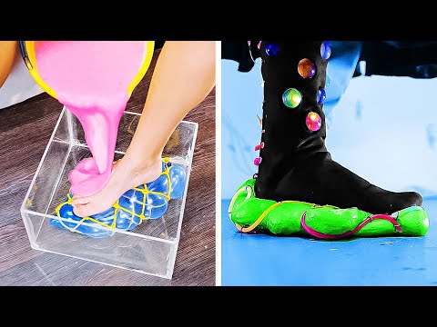 Soft Cloud-like Shoes for Unbelievable Comfort. Shoe crafts from real Leaves