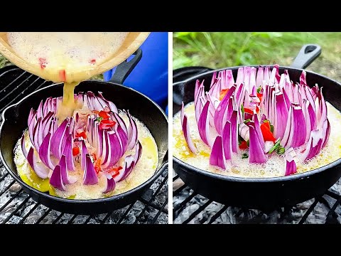 Delicious Recipes for Outdoor cooking. Make your Trip Excellent!