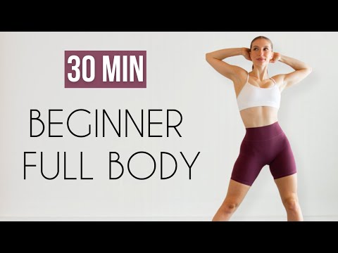 30 min FULL BODY WORKOUT for TOTAL BEGINNERS (Achievable, All Standing, Low Impact, No Equipment, )