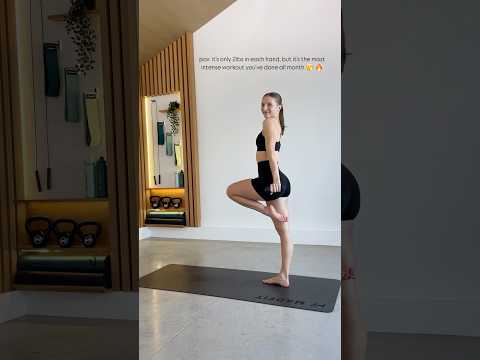 pov: it's only 2lbs but the most INTENSE workout!