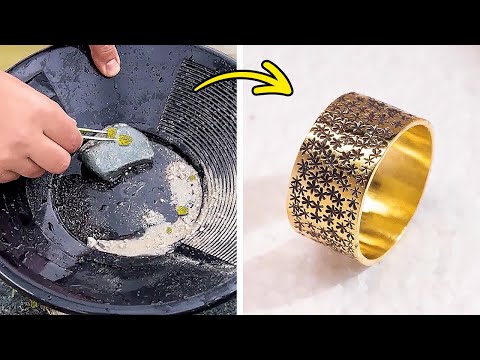 Outstanding Rings made by Master. Expensive Jewelry ideas made out of Cheap Materials