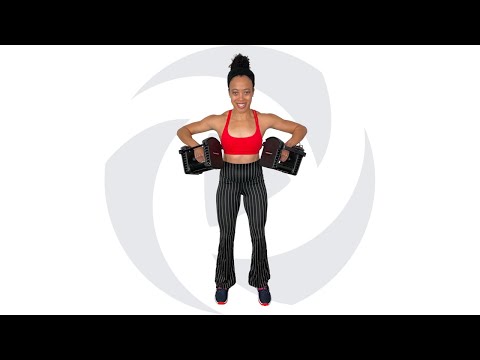 Three-Exercise Upper Body Strength Circuits with Tasha [ARM DAY]