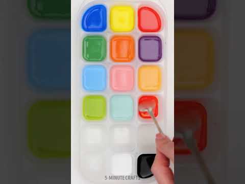 Crafting 13 new colors from the basics 💙❤️💛