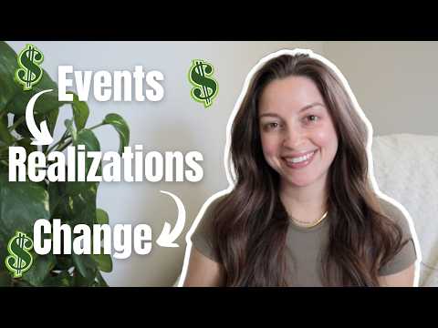 My money mindset actually shifted because of events, realizations and behavior changes | My Story