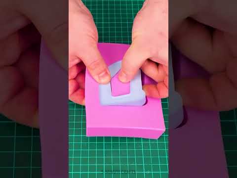 Educational kids toy made out of a stamp 🐤