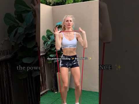 the power of finding BALANCE #fitnesstransformation #shorts