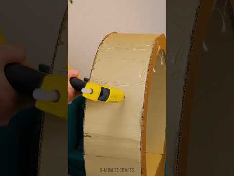 Adorable Cardboard Cat House DIY 🐱