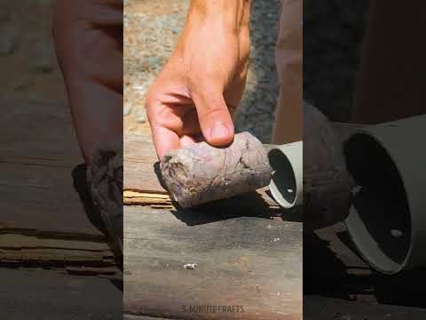 Camping fire starter and stove made out from recycle materials🔥