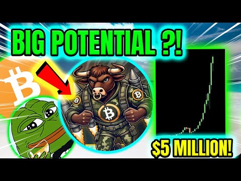 THIS NEW MEMECOIN COULD SEE A HUGE BULL-RUN!🐂 BTC MEMECOIN ?! 🔥 WATCH OUT FOR THIS!