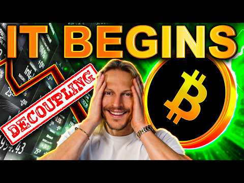 Bitcoin is Decoupling: Here's Why It's About To EXPLODE!