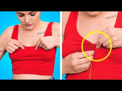💥 Genius DIY Crop Top & Upcycle Clothing Hacks