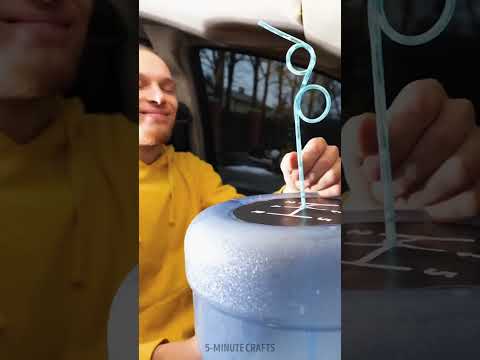 DIY Gear Shift Knob: Turning a Water Jug into Auto Art!🥛