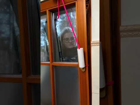 Security Hack With Only Old PVC Pipe & Shoelace