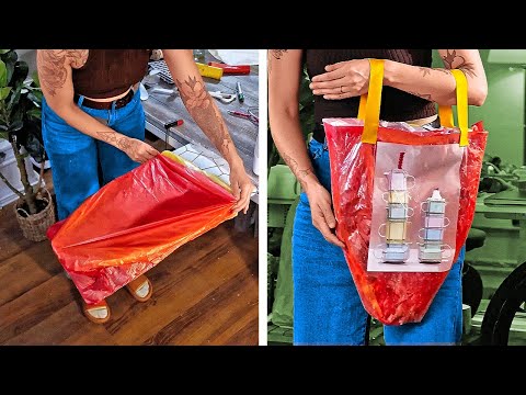 Reimagine Plastic! Cool recycling project to transform any Waste