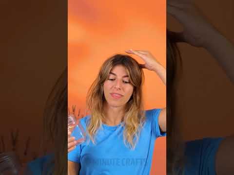 You Won’t Believe This Hairstyle Was Made with a Glass Jar! 🫙💇‍♀️
