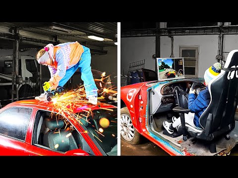 Upgrade your Car beyond recognition! From Car to Unreal Space Gaming chair!